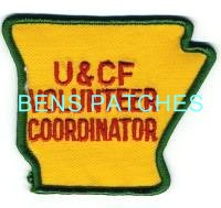 ARKANSAS,ARKANSAS FORESTRY U AND CF VOLUNTEER COORDINATOR 1 STATE SHAPED_wm